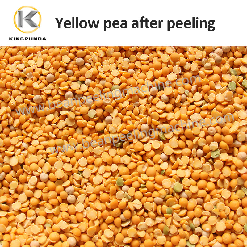 Gram lentil soyabean bean splitting machine